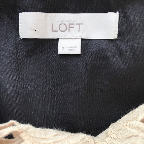 Ann Taylor Loft Womens 100% Linen Sheath Dress - Picture 4 of 5